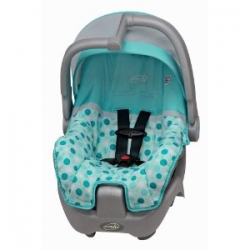 Evenflo turquoise car seat outlet
