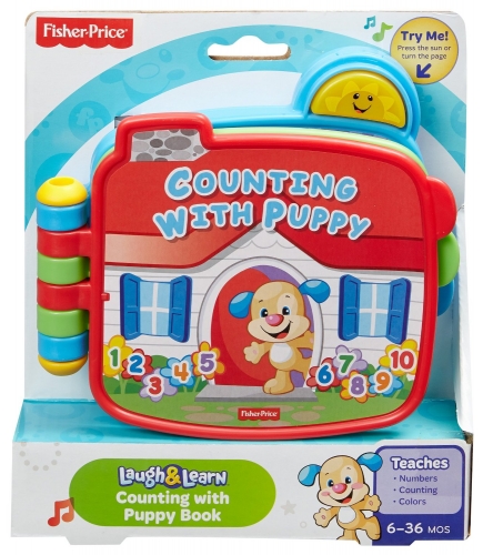 Fisher price puppy abc book hot sale