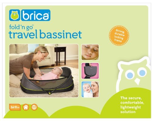 brica baby travel bassinet