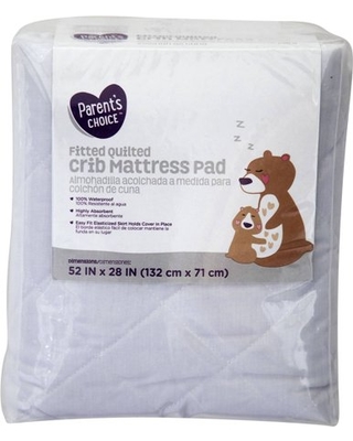 quilted crib mattress pad