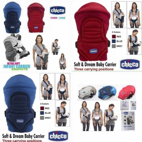 chicco baby carrier red