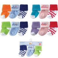 Newborn I Love Socks -3 Pack
