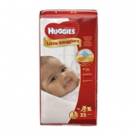 Huggies Little Snugglers Diapers, Size 1, 32 Count