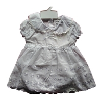 White Cotton Dress/Christening Dress