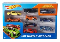 Hot Wheels Exclusive Decoration Gift Pack, 9-Piece