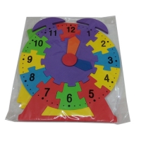 Foam Puzzle Clock