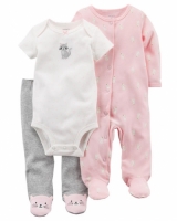 Carters 3-Piece Kitty Sleep & Play Set