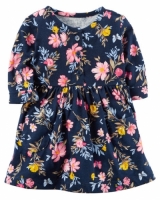 Carters Floral Jersey Dress