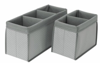 Delta Children 2-Piece Nursery Organizer Set - Dove Grey