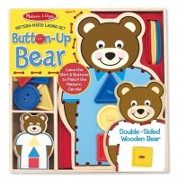 Melissa & Doug Button-Up Bear 