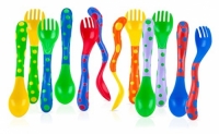 Nuby 4-Pack Spoons and Forks