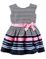 Carters Striped Sateen Dress - Sizes 6T and 4T