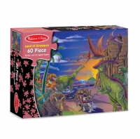 Melissa & Doug 60 Piece Land of Dinosaurs Jigsaw Puzzle