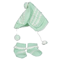 Darling Baby Cap & Bootie Set - Assorted