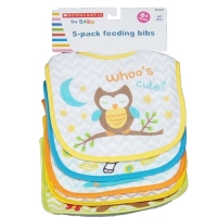 5-pack Feeding Bibs