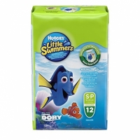 Huggies Little Swimmers Disposable Swim Diapers, Small, 12-Count
