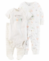 Carters 3-Piece Happy Sleep & Play Set