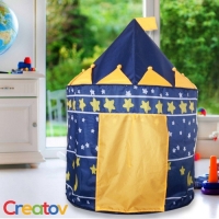 The Creatov® Blue Prince Castle Play Tent 