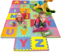 Matney Foam Mat of Alphabet Puzzle Pieces