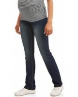 Maternity Demi-Panel Super Soft Straight Leg Jeans