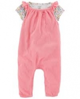 Carters 2-Piece Tee & Tank-Style Jumpsuit Set