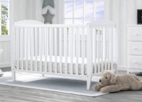 Taylor 4-in-1 Convertible Crib - White