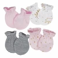 Gerber 4-Pack Girls Princess Themed Mittens