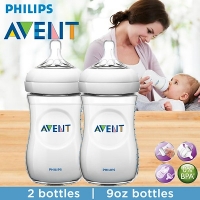 Twin Pack Philips Avent 2 Pack Bottles 9 oz