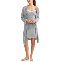  Lamaze Maternity 2-Piece Nursing Chemise and Robe Set