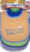 "Sayings Bib" Cutie Series