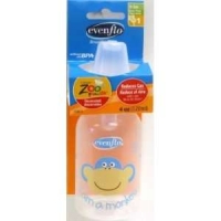 Evenflo Zoo Decorated Plastic 4 oz Nurser – BPA Free