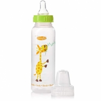 Evenflo Decorated Plastic 8 oz Nurser – Animal Friends