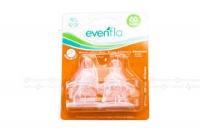 Evenflo 4 Pack Anatomic Nipples Size 2 ( 3-12 M)