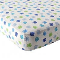 BABY FITTED KNIT CRIB SHEET