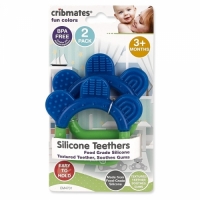 Crib Mates 2 Pk Silicone Teethers