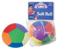 Baby King Baby Soft Play Ball with Rattle Inside