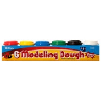 BAZIC 2 oz Multi Color Modeling Dough (6/Pack)