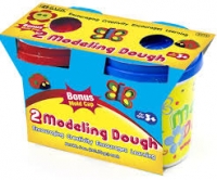 BAZIC 5 oz Multi Color Modeling Dough (2/Pack)