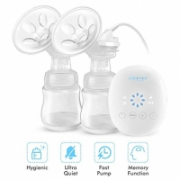 Double Breast Pump - Electric Breast Pump w/ 3 Phase Expression Mode