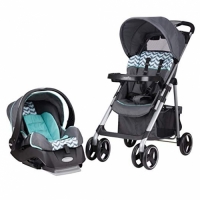 Evenflo Vive Travel System with Embrace, Spearmint Spree