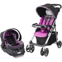 Evenflo Vive Travel System with Embrace - Daphne 