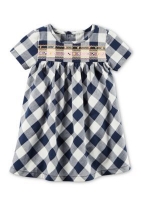 Carter's Gingham Poplin Dress