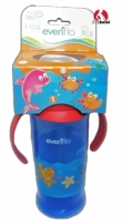 Evenflo Soft Spout Training Cup 11 oz with 2 Handles