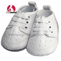 White Baby Shoes