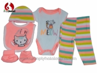 5 Pc Layette Set - Tiny Tots