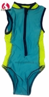 Girl's One Piece Swim Suit