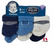 Gerber 6-Pack Terry Socks