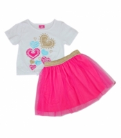 Girls Tutu Skirt Set