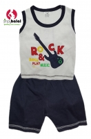 Baby Vest 2 Pc Set - Rock & Roll