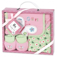 5 Pc Layette Gift Set - Girl 